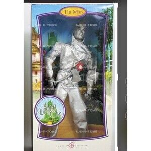 The Wizard of Oz #8875 TIN MAN Plastic Figure 50th Anniversary Original Box Mint